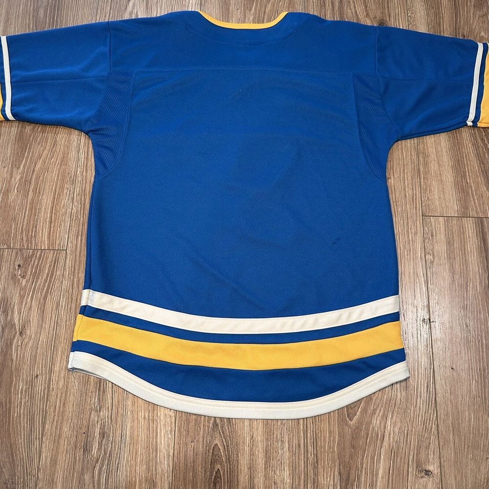 NHL Hockey St Louis Blues‎ Youth Size L/XL Blue/Yellow Jersey - Picture 9 of 11